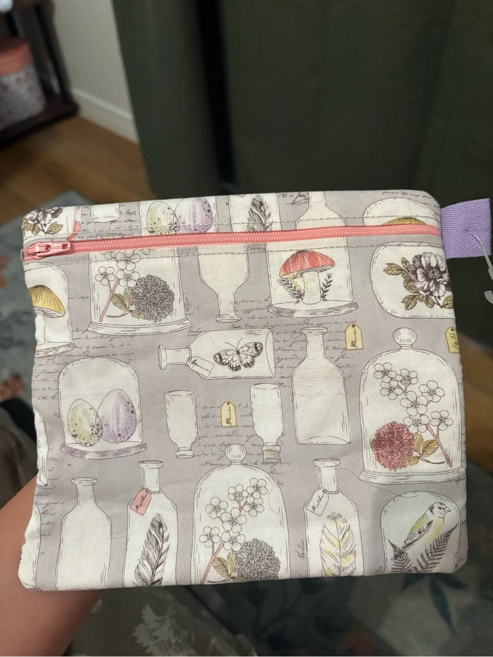 Apothecary theme snack bag
